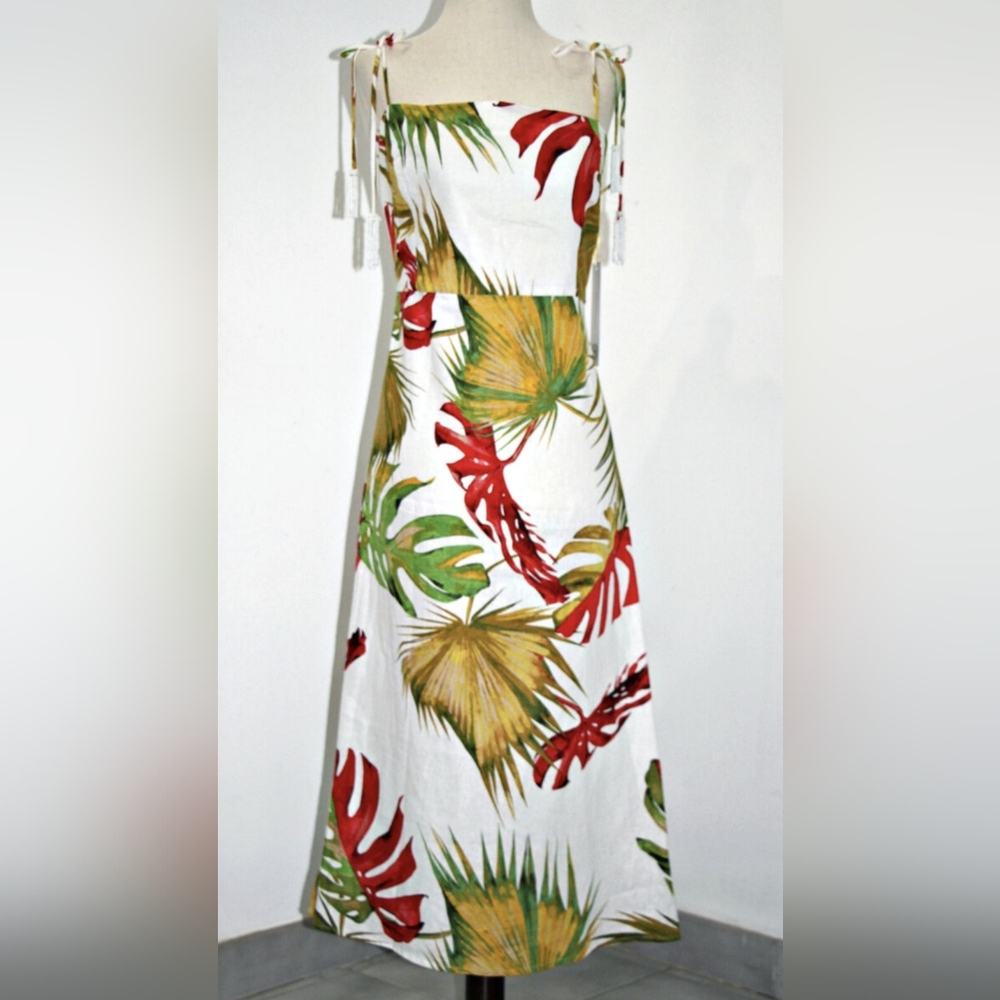 House of Harlow 1960 Linen Dress